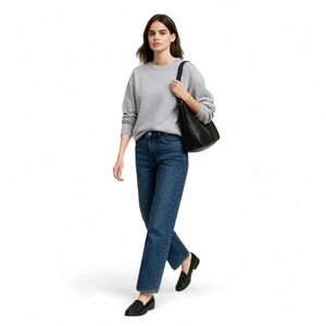 Cole Haan Woven Leather Penny Loafers | Handsewn Genevieve Slip-On‎ 8.5 B